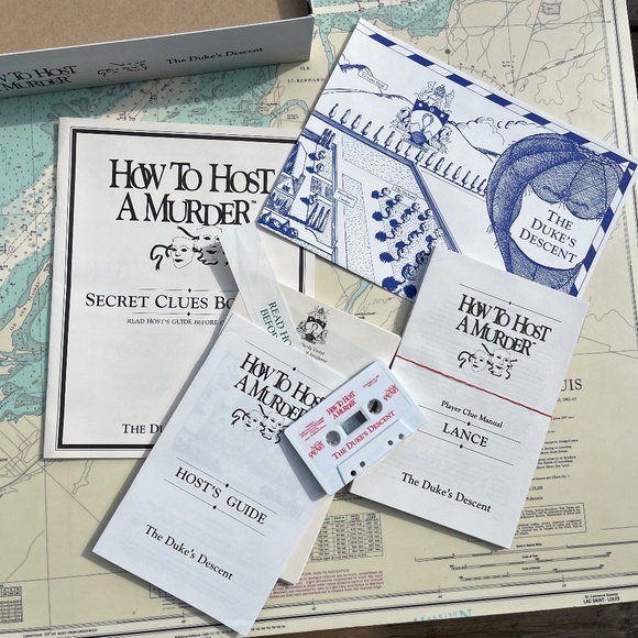 Vintage How to Host a Murder The Duke’s Descent Game - Picture 5 of 5